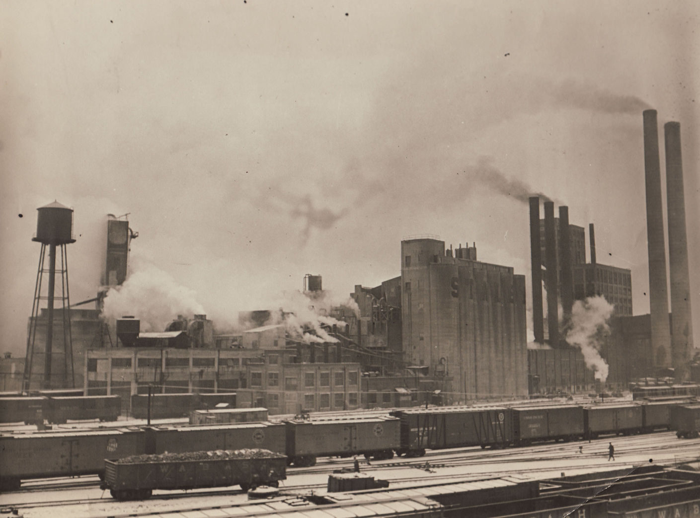 Staley railyards 1930